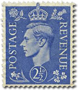 King George VI stamp - kongwa2london.com